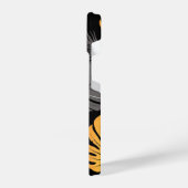 Golden Tropical Blätter iPhone Hülle (Linke Seite)