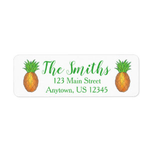 Golden Tropical Hawaiian Island Ananas Obst