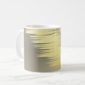 Golden Tropical Palm Blätter Kaffeetasse (Vorderseite Links)