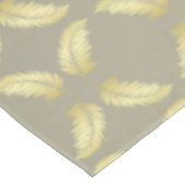 Golden Tropical Palm Blätter Tischdecke (Schrägansicht)