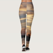 Golden trübe Florida Keys Sunset Leggings (Rückseite)