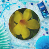 Golden Trumpet Blume II Tropical Pappteller (Party)