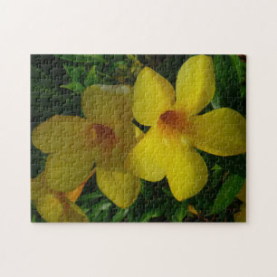 Golden Trumpet Blume II Tropical Puzzle
