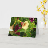 Golden Trumpet Karte (Gelbe Blume)