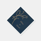 Golden Tulip Art Deco Serviette (Ecke)