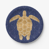 Golden Turtle Pappteller (Vorderseite)