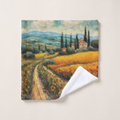 Golden Tuscany Dreams Badhandtuch Set (Waschlappen)