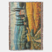 Golden Tuscany Dreams Decke (Vorderseite Vertikal)