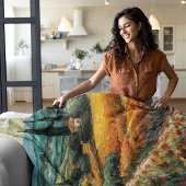 Golden Tuscany Dreams Fleecedecke