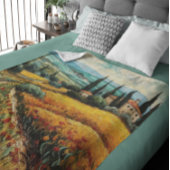 Golden Tuscany Dreams Fleecedecke