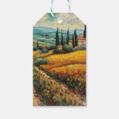 Golden Tuscany Dreams Geschenkanhänger (Vorderseite)