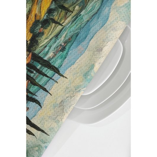 Golden Tuscany Dreams Geschirrtuch