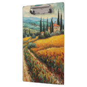 Golden Tuscany Dreams Klemmbrett (Links)