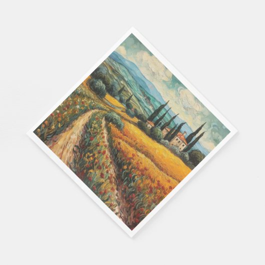 Golden Tuscany Dreams Serviette (Ecke)