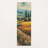 Golden Tuscany Dreams Yogamatte (Vorderseite)