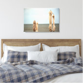 Golden Twilight Fotografie am Strand Leinwanddruck (Insitu (Schlafzimmer))