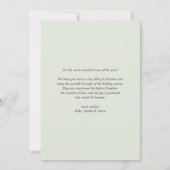 Golden und Green Pine Needles Wreath Weihnachtsfes (Rückseite)