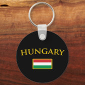 Golden Ungarn Schlüsselanhänger (Vorderseite)