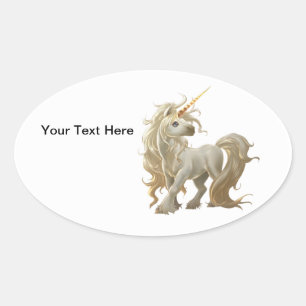 Golden Unicorn Aufkleber