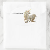 Golden Unicorn Aufkleber (Tasche)