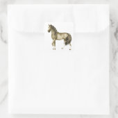 Golden Unicorn Aufkleber (Tasche)