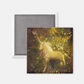 Golden Unicorn Magnet (Vorderseite/Rückseite)