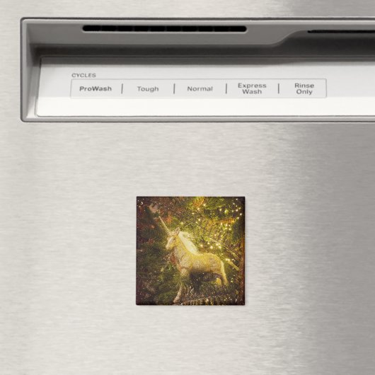 Golden Unicorn Magnet (In Situ (Geschirrspüler))