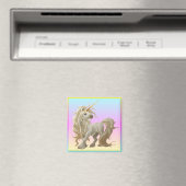 Golden Unicorn Magnet (In Situ (Geschirrspüler))