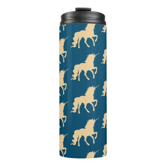 Golden Unicorn Thermosbecher (Vorderseite)