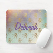 Golden Unicorns Mousepad (Mit Mouse)