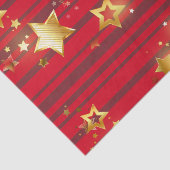 Golden US Flagge Frohe Weihnachten Seidenpapier (Ausschnitt)