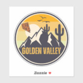 Golden Valley, Nevada Aufkleber (Blatt)