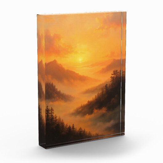 Golden Valley Sunrise Fotoblock (Links)