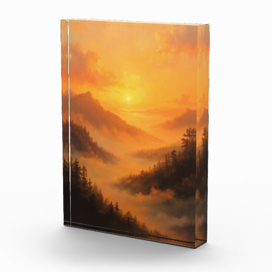 Golden Valley Sunrise Fotoblock (Rechts)