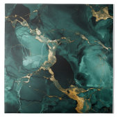 Golden Veined Deep Sea Tile Fliese (Vorderseite)