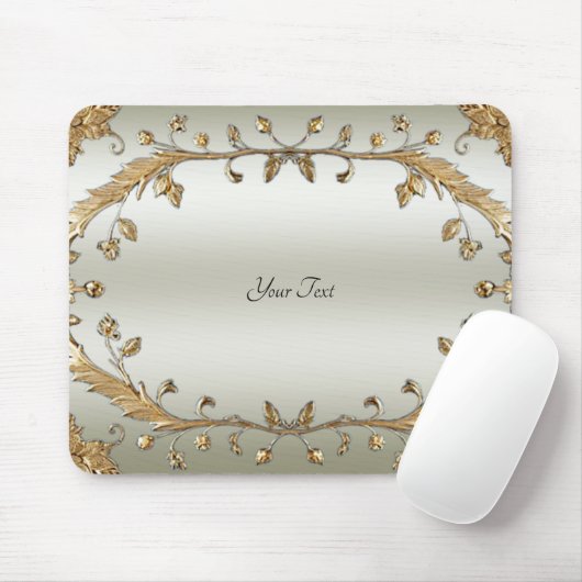Golden Verziert Mousepad (Mit Mouse)