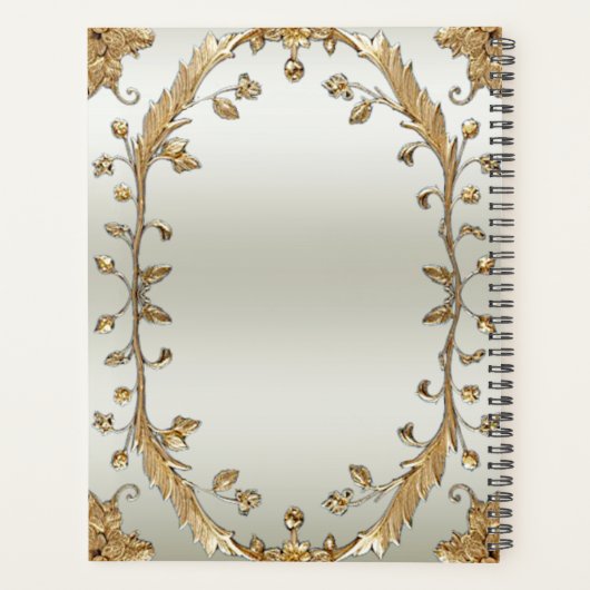 Golden Verziert Plane Planer (Rückseite)