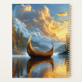 Golden Viking Inspiriert Bootsruhe auf Mystic Lake Planer (Rückseite)