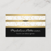 Golden Vines Luxe Classic Visitenkarte (Vorderseite)