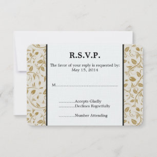 Golden Vines Wedding RSVP