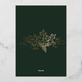 Golden Vineyard FoxTown Factory Stores Folieneinladung (Rückseite)