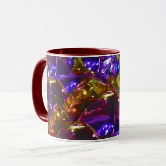Golden Violet Tasse (Vorderseite Links)