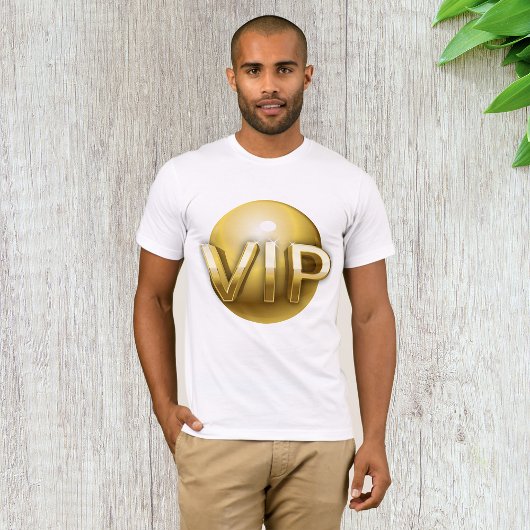 Golden VIP Mens T - Shirt