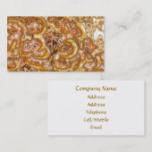 GOLDEN VISITENKARTE (Vorne/Hinten)