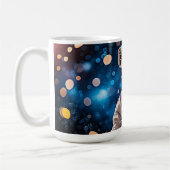 Golden-Visor Astronaut Portrait Kaffeetasse (Links)