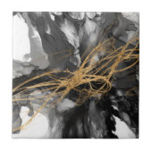 Golden Vortex I Fliese (Vorderseite)