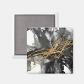 Golden Vortex I Magnet (Vorderseite/Rückseite)