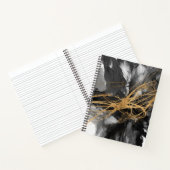 Golden Vortex I Notizblock (Innenseite)