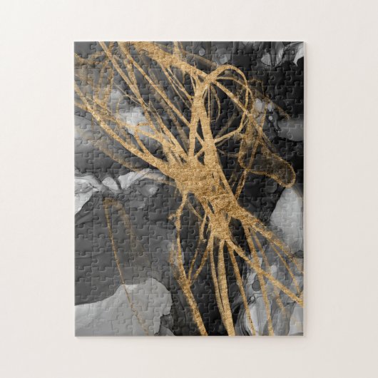 Golden Vortex I Puzzle (Vertikal)