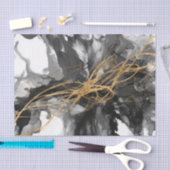 Golden Vortex I Seidenpapier (Handwerk)